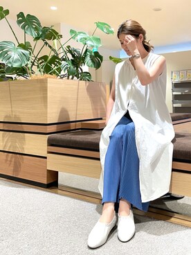 フォーマルスーツ 小物を使った 白ワンピース のレディース人気ファッションコーディネート Wear