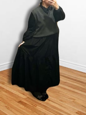 「GRL（グレイル）のアイテム（ワンピース/ドレス）」を使った、えだまめさん（レディース・154cm）の春コーディネート