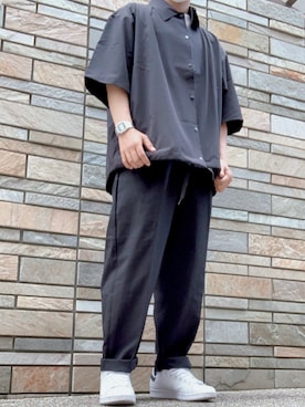 「ジーユーコーデ」｜「アイテム（腕時計）」を使った、Nさん（レディース・153cm）の秋コーディネート