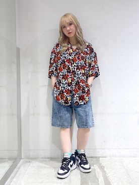 進藤さくらさん（レディース・148cm）の夏コーディネート