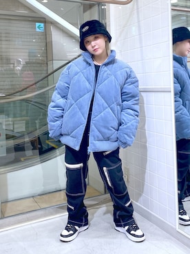 進藤さくらさん(レディース・148cm)の冬コーディネート