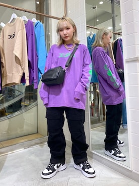 進藤さくらさん（レディース・148cm）の秋コーディネート