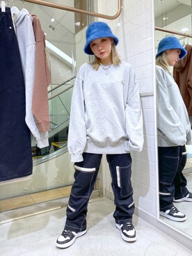 進藤さくらさん(レディース・148cm)の秋コーディネート