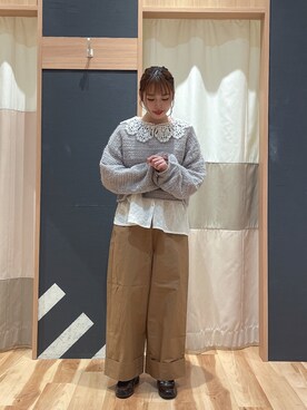 「モヘヤ」｜かわせさん（レディース・154cm）の秋コーディネート