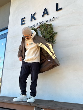 「アイテム（ファッション雑貨）」を使った、せーじさん（メンズ・165cm）の秋コーディネート