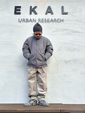 「アイテム（その他アウター）」を使った、せーじさん（メンズ・165cm）の秋コーディネート