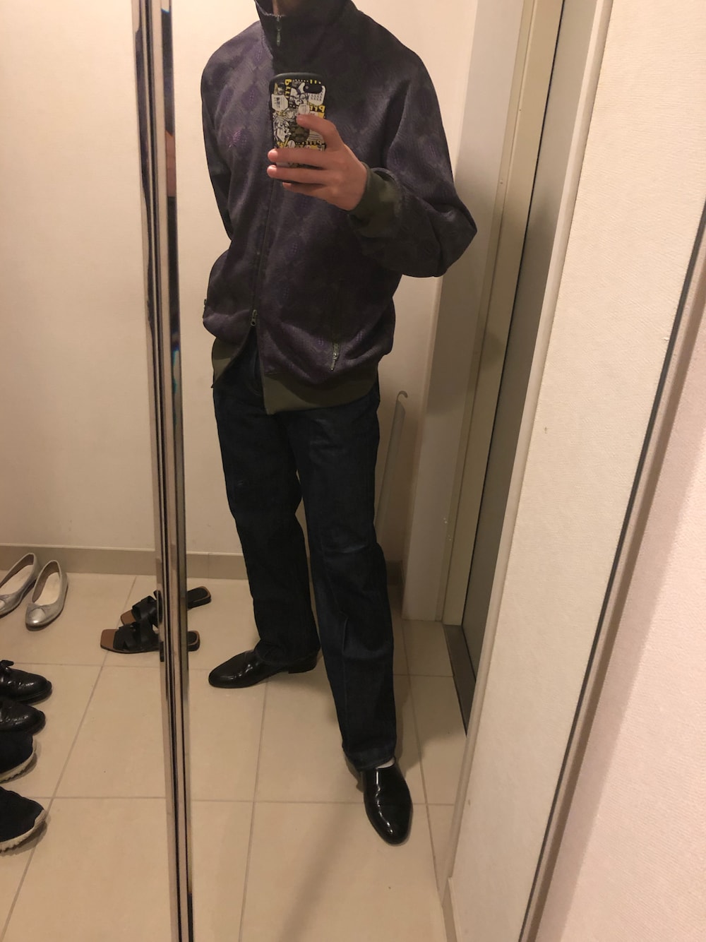 「AURALEEのAURALEE / ハードツイストデニム（デニムパンツ、ブルー系）」を使った、manpukukidさん（メンズ・171cm）の春コーディネートの1枚目の写真