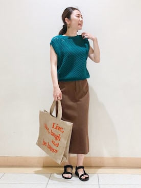 MAIさん(レディース・160cm)の夏コーディネート