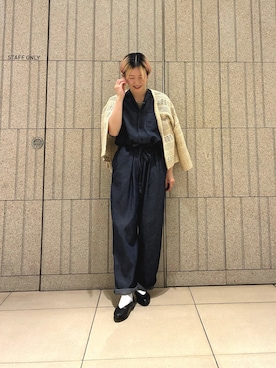 「かぐれ（カグレ）のアイテム」を使った、 コヤマ  ヒナタさん（レディース・164cm）の春コーディネート