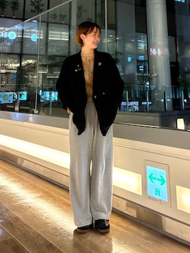 「秋服」｜「アイテム（その他アウター）」を使った、 コヤマ  ヒナタさん（レディース・163cm）の秋コーディネート