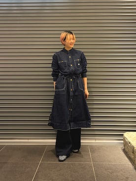 「URBAN RESEARCH DOORS（アーバンリサーチドアーズ）のメッシュサンダル（サンダル、ブラック系）」を使った、 コヤマ  ヒナタさん（レディース・164cm）の春コーディネート