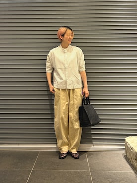 「かぐれ（カグレ）のアイテム」を使った、 コヤマ  ヒナタさん（レディース・164cm）の春コーディネート