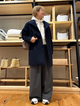 「アイテム（その他アウター）」を使った、 コヤマ  ヒナタさん（レディース・164cm・20代）の秋コーディネート