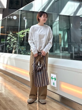 コヤマ ヒナタさん(レディース・163cm)の秋コーディネート