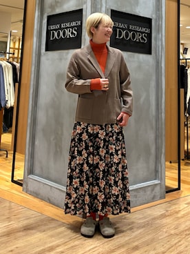 コヤマ ヒナタさん(レディース・164cm)の冬コーディネート