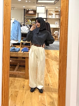 「URBAN RESEARCH DOORS（アーバンリサーチドアーズ）のアイテム（ファッション雑貨）」を使った、 コヤマ  ヒナタさん（レディース・164cm）の秋コーディネート