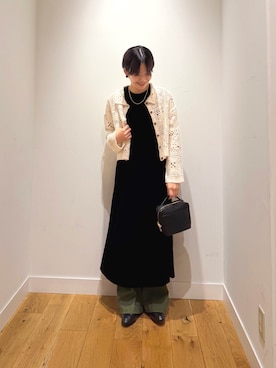 「URBAN RESEARCH DOORS(アーバンリサーチドアーズ)のアイテム(ネックレス)」を使った、 コヤマ ヒナタさん(レディース・164cm)の秋コーディネート