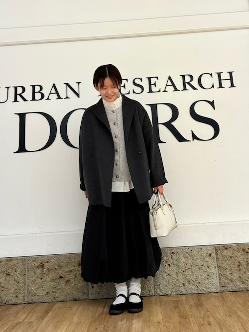 セール】ウールリバーミドルガウンコート（その他アウター）｜URBAN