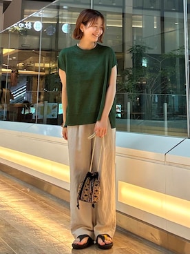 コヤマ ヒナタさん(レディース・162cm)の夏コーディネート