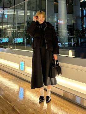 「アーバンリサーチドアーズ」｜「アイテム（ワンピース/ドレス）」を使った、 コヤマ  ヒナタさん（レディース・164cm）の冬コーディネート