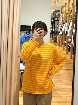 「Tieasy（ティージー）のアイテム」を使った、 コヤマ  ヒナタさん（レディース・163cm）の秋コーディネート