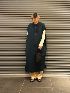 「かぐれ（カグレ）のアイテム」を使った、 コヤマ  ヒナタさん（レディース・164cm）の春コーディネート