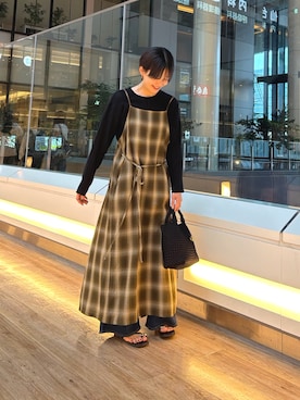 コヤマ ヒナタさん(レディース・164cm)の夏コーディネート