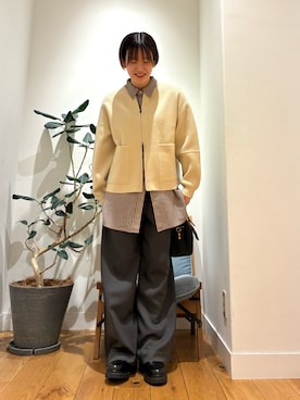 「RODE SKO（ロデスコ）のアイテム」を使った、 コヤマ  ヒナタさん（レディース・164cm）の秋コーディネート