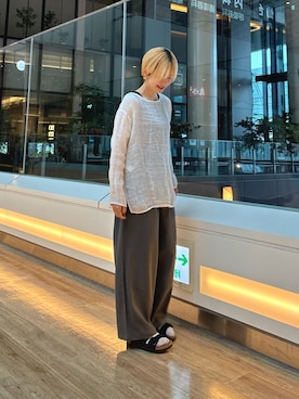  コヤマ  ヒナタさん（レディース・164cm）の夏コーディネート