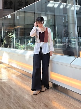 「私が選ぶセールアイテム26SS」｜ コヤマ  ヒナタさん（レディース・164cm）の秋コーディネート