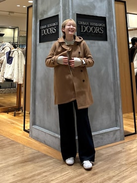 「adidas（アディダス）のadidas　TOKYO W（スニーカー）」を使った、 コヤマ  ヒナタさん（レディース・164cm）の冬コーディネート