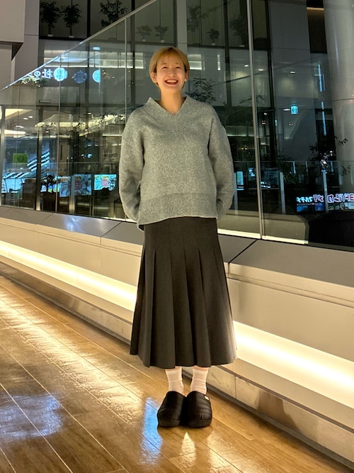 セール】メランジVネックニット（ニット/セーター）｜URBAN RESEARCH