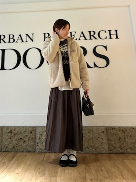 「アイテム（その他アウター）」を使った、 コヤマ  ヒナタさん（レディース・164cm・20代）の秋コーディネート