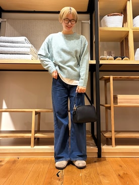 「アイテム（メガネ）」を使った、 コヤマ  ヒナタさん（レディース・164cm・20代）の秋コーディネート