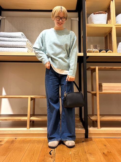 テリー セール】『別注』Lee×DOORS ワイドストレートパンツ（デニムパンツ