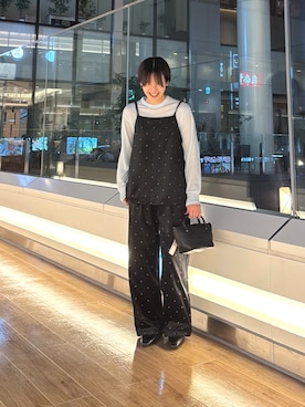 「FORK&SPOON（フォークアンドスプーン）のアイテム（Tシャツ/カットソー）」を使った、 コヤマ  ヒナタさん（レディース・164cm）の秋コーディネート