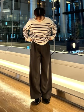 「RODE SKO（ロデスコ）のアイテム」を使った、 コヤマ  ヒナタさん（レディース・164cm）の秋コーディネート