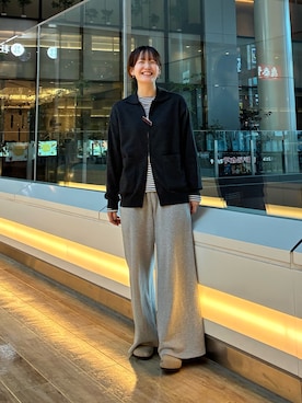 「アイテム（Tシャツ/カットソー、その他）」を使った、 コヤマ  ヒナタさん（レディース・164cm）の秋コーディネート