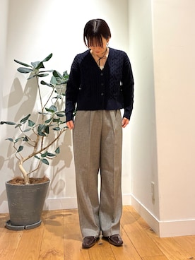 コヤマ ヒナタさん(レディース・163cm)の秋コーディネート