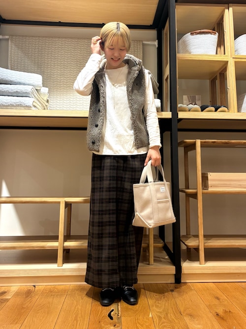 DOORS �G�X�p����� �R���}  �q�i�^����̃x�X�g�uGYMPHLEX�@BOA HOODED VEST�iGYMPHLEX�b�W���t���b�N�X�j�v���g�����R�[�f�B�l�[�g