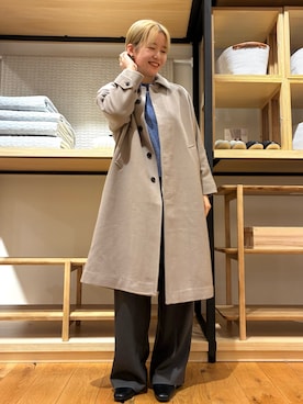 「アイテム（テーラードジャケット）」を使った、 コヤマ  ヒナタさん（レディース・164cm）の秋コーディネート