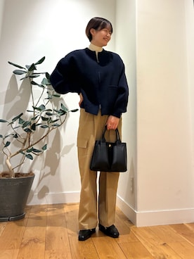 「イチ推しジャケットスタイル」｜「アイテム（シューズ）」を使った、 コヤマ  ヒナタさん（レディース・163cm）の秋コーディネート