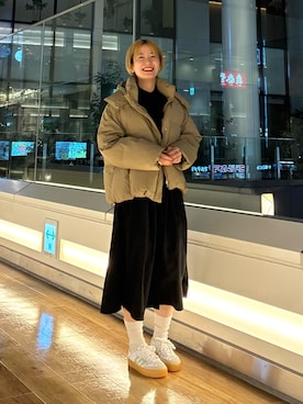 「アイテム（ワンピース/ドレス）」を使った、 コヤマ  ヒナタさん（レディース・164cm・20代）の冬コーディネート