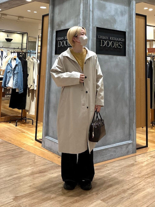 セール】『撥水』BACKヨークスタンドカラーコート（その他アウター
