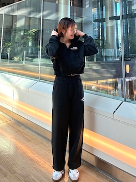 「アイテム（パーカー）」を使った、ヒナタさん（レディース・163cm・20代）の夏コーディネート