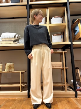 「RODE SKO（ロデスコ）のアイテム」を使った、 コヤマ  ヒナタさん（レディース・164cm）の秋コーディネート