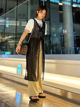  コヤマ  ヒナタさん（レディース・162cm）の夏コーディネート