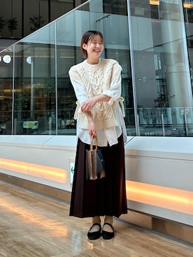 「RODE SKO（ロデスコ）のアイテム」を使った、 コヤマ  ヒナタさん（レディース・163cm）の秋コーディネート