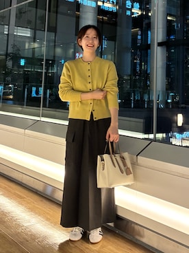 「adidas（アディダス）のadidas　TOKYO W（スニーカー）」を使った、 コヤマ  ヒナタさん（レディース・164cm）の秋コーディネート