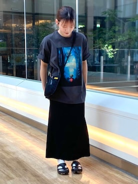 「KEEN（キーン）のアイテム」を使った、kohinata0116さん（レディース・162cm）の夏コーディネート